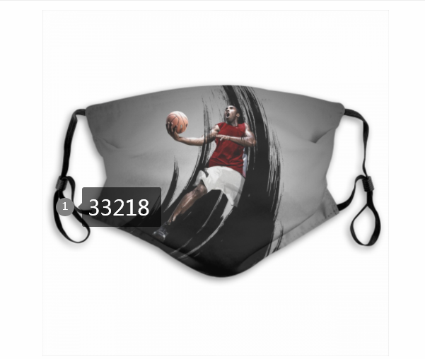 2021 NBA Los Angeles Lakers #24 kobe bryant 33218 Dust mask with filter->nba dust mask->Sports Accessory